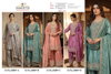 10089 A To D By Zorista Chinon Silk With Embroidery Work Pakistani Plazzo Suits Wholesale Online 